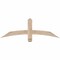 Ekena Millwork Bellingham Smooth Timber Gable Bracket, Douglas Fir, 48"W x 16"H x 1 1/2"D x 3 1/2"F, 8/12 Pitch GBW048X16X0204BEL00SDF - alternate 1